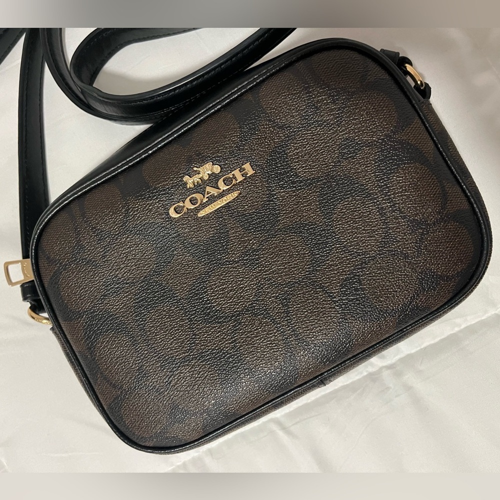 Coach Women’s Mini Jamie Camera Bag in Signature Canvas
